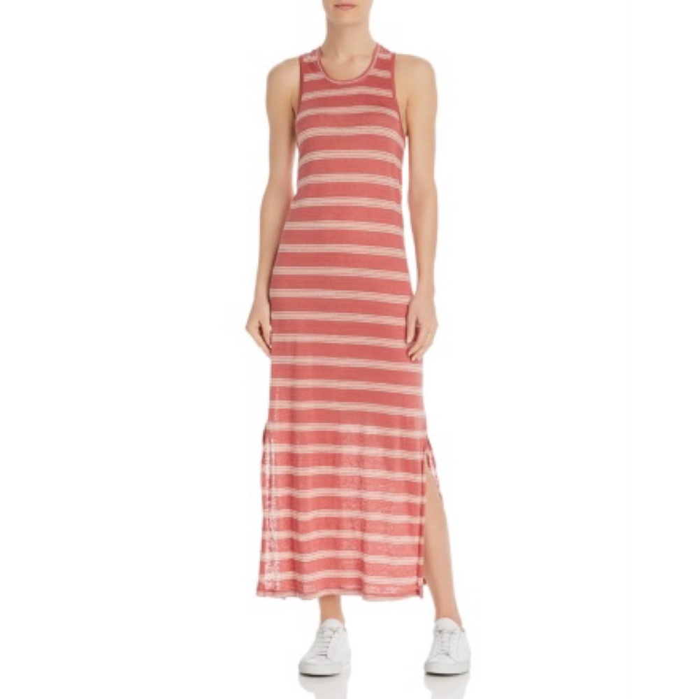 NWT Joie sleeveless 100% linen Brellen maxi Dress‎